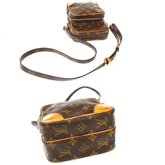 AUTHENTIC LOUIS VUITTON Amazon Crossbody Shoulder Bag Monogram